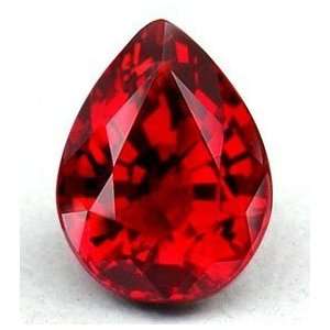  Intercolor USA RU 999 9.5 x 7.6mm Ps Ruby Gemstone