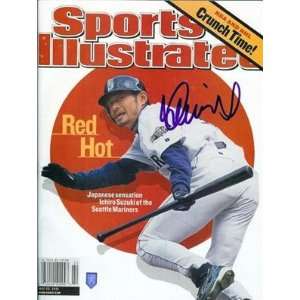 Ichiro Suzuki autographed Sports Illustrated Magazine (Ichiro Hologram 