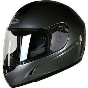  Xpeed Youth XP507 Gloss Helmet   Medium/Silver Automotive