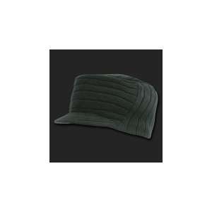  Knitted Flat Top Jeep Caps (HEATHER CHARCOAL ) Everything 