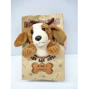  Plush 5 Doggie Bag   Brown Toys & Games