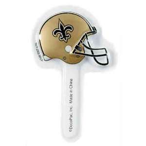 New Orleans Saints NFL Cupcake Picks (12 Pack)  Kitchen 