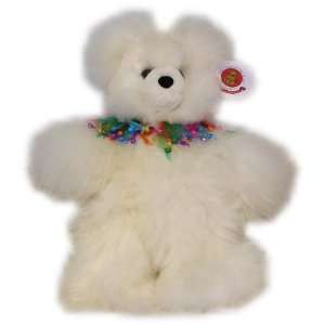  Genuine Alpaca Bear. Genuine Light Colored Alpaca Teddy 