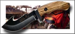 Colt Knives Serengeti Skinner Hunting Knife Guthook Leather Sheath 