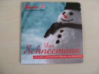 CD Der Schneemann Weihnachtliche Märchen   Werbung  