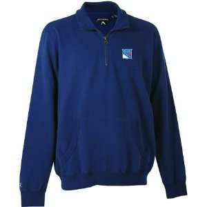 Antigua New York Rangers Revolution 1/4 Zip Sweatshirt  
