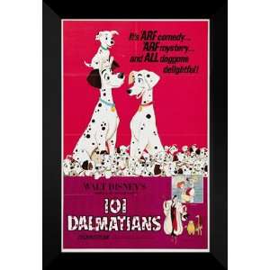 101 Dalmatians 27x40 FRAMED Movie Poster   Style E 1996