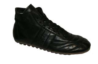 Bikkembergs Soccer Leather Mid 106 Dyed Black Schuhe  