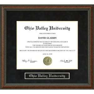 Ohio Valley University (OVU) Diploma Frame  Sports 