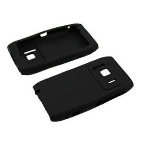 Silikon Case für Nokia N8 schwarz Tasche Etui Hülle Skin Bag Silicon 