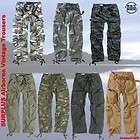 Surplus Airborne Vintage Trousers Hose Cargo Army Militär Tarn BW 