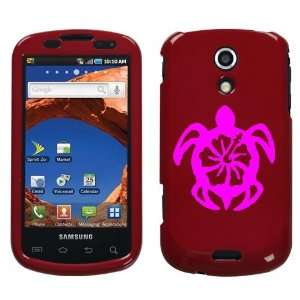  SAMSUNG GALAXY S EPIC 4G D700 PINK TURTLE ON A RED HARD 