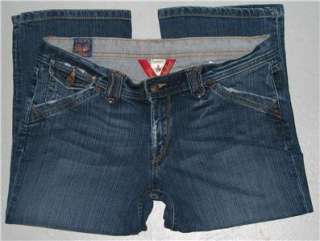 women Lucky Brand jeans Stretch Capri Crop 8 29 34 x 20  