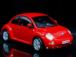 Volkswagon VW Beetle MAISTO Diecast 118 Scale   Red  