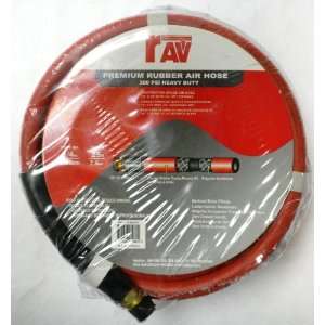 Rav TLE06025 1/4 x 25 Contractor Grade Premium Rubber Air Hose