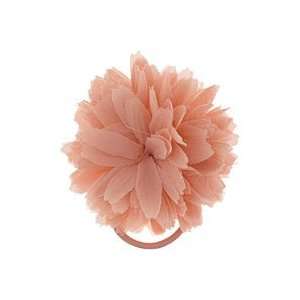 Chiffon Fabric Flower Flower Ponytail/Clip