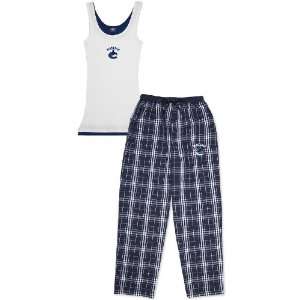  College Concepts Vancouver Canucks Womens Tank and Pant 