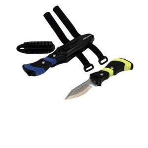   Knife w/ Line Cutter & Serrated Edge, BC Knive, BCD Knife Sports