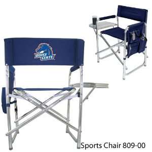 Boise State Digital Print Sports Chair Aluminum chair w/fold out table 