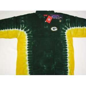  Green Bay Packers NFL Tye Die Polo ( X Large ) Sports 
