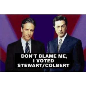  Voted Stewart And Colbert