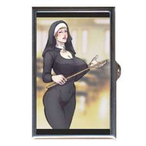  Sexy S&M Big Busted Nun Comic Coin, Mint or Pill Box Made 