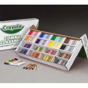  Crayola Crayons and Markers Classpack (Pack of 256) Toys 