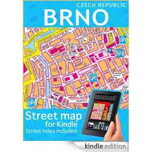 Map of Brno (Maps of Czech Republic) Digital Maps  Kindle 