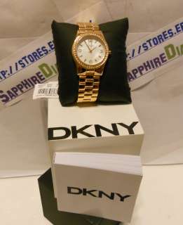   Gold Plated Stainless Womens Watch NY8336 NEW Inter Priority $14.95