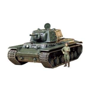  Tamiya 1/35 Russian KV 1B Tank 1940 Kit Toys & Games