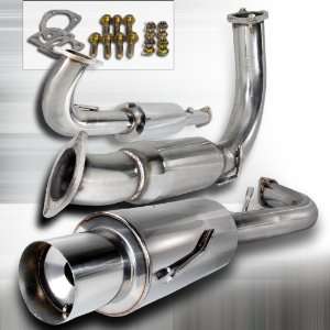   Eclipse Turbo N1 style Catback Exhaust, Does Not Fit Gsx Model