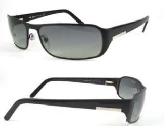    Prada SPR52F Sunglasses Sun Glasses SPR 52F Unisex Black Clothing