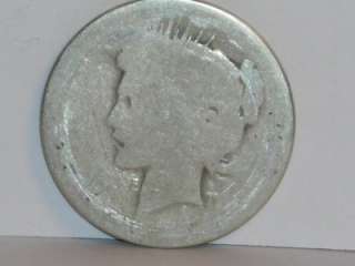 Silver Peace Dollar No Date 90% Silver Coin .99 Auction Scrap or Not 