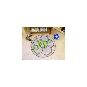  Creighton Blue Jays Soccer Ball Rug