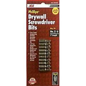 Power Screwdriver Bits, Phillips Head Bit Insert # 2 Phillips Drywall 