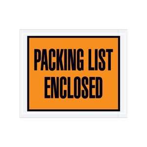  4 1/2 x 5 1/2 Packing List Enclosed