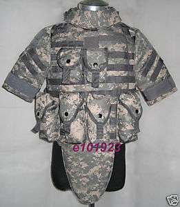 New ACU OTV Tactical Body Armor Size Large  Airsoft  