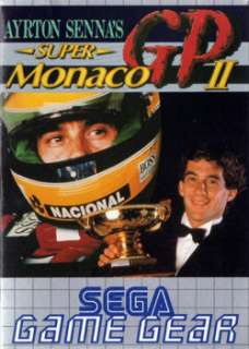Super Monaco GP II (Sega Game Gear, 1992) 4974365133375  