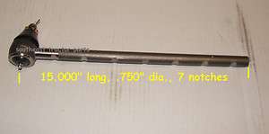 Case/IH Long Tie Rod 385, 454, 485, 574, 585, 595 65079C91  