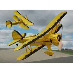 WACO YMF 5, #227 Dumas Balsa Wood Model Airplane Kit  