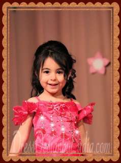 626Z Wedding Girl Pink Supreme Glitz Pageant Party Dress Baby Outfits 