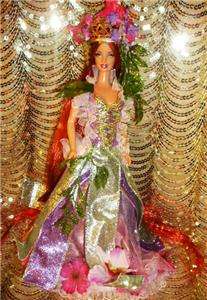 Princess of the Water Lilly Pond ~ OOAK Barbie doll Fantasy Beauty 