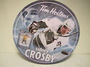 TIM HORTONS SIDNEY CROSBY 100 PIECE PUZZLE IN TIN 2009 PRE OWNED 