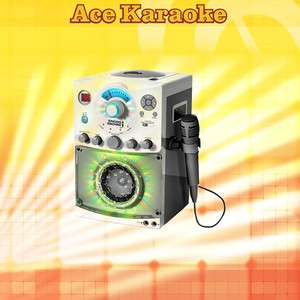 Singing Machine SML 385W Karaoke Machine W/ Disco Light  