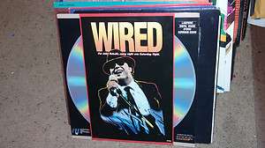Wired Laserdisc John Belushi Documentary SNL  