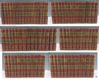 ANTIQUE 1785 COMPLETE WORKS OF VOLTAIRE 70 VOLUMES  