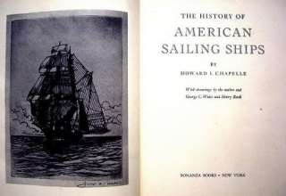   Of The American Sailing Ships By Howard Chapelle 1935 HC  