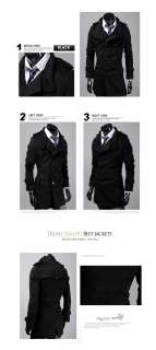 A018 Mans Casual luxury China Double wool coat/jacket  