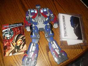 Transformers DVD with Transforming Optimus prime 2 Disk  