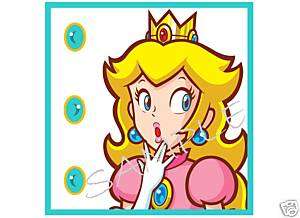 Mario   Princess Peach   #2   T SHIRT Iron On DECAL  